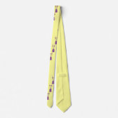 PAARSE CAT STROPDAS (Achterkant)