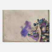 Paarse Caterstone Alice in Wonderland ontkoppeling Inpakpapier Vel (Voorkant 2)