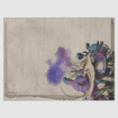 Paarse Caterstone Alice in Wonderland ontkoppeling Tissuepapier (Voorkant)