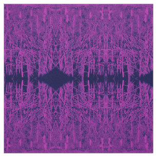 Paarse Cattails Fabric Stof