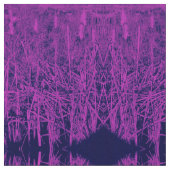 Paarse Cattails Fabric Stof (Close Up)