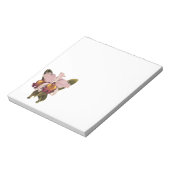  Paarse Cattleya Orchid, Tropische bloemen Notitieblok (Linkerzijde)