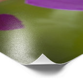 Paarse Cattleya Orchidee Cattleya violacea) Foto Afdruk (Hoek)