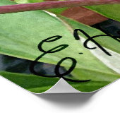 Paarse Cattleya Orchids Poster (Hoek)