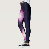Paarse Celestial ActiveWear Yoga Leggings (Links)