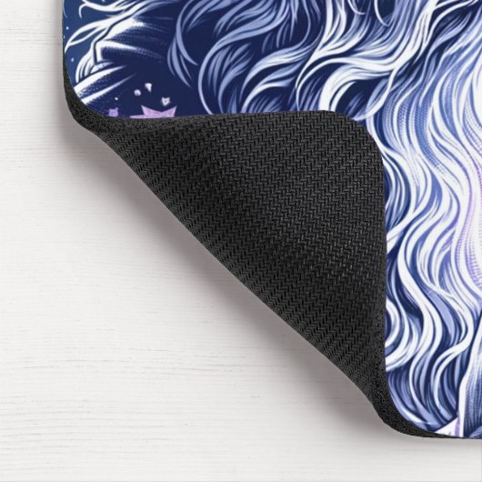 Paarse Celestial Space Gazing Crystal Ball Wizard Muismat (Hoek)