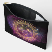 Paarse Celestial Sun en Moon Etui (Open)