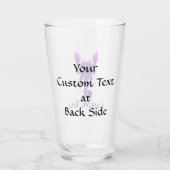 Paarse Celtic Knot Scorpion Glas (Achterkant)