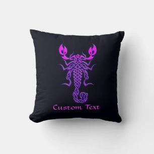 Paarse Celtic Knot Scorpion Kussen