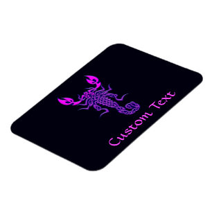Paarse Celtic Knot Scorpion Magneet