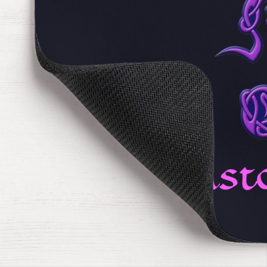 Paarse Celtic Knot Scorpion Muismat (Hoek)