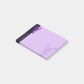 Paarse Celtic Knot Scorpion Post-it® Notes (Schuin)