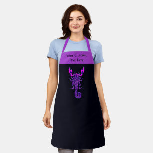 Paarse Celtic Knot Scorpion Schort