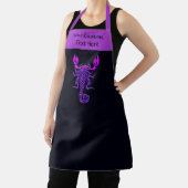 Paarse Celtic Knot Scorpion Schort (Insitu)