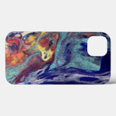 Paarse chaos Case-Mate iPhone case (Achterkant (horizontaal))