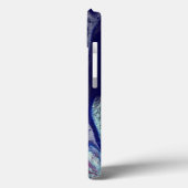 Paarse chaos Case-Mate iPhone case (Achterkant / Links)