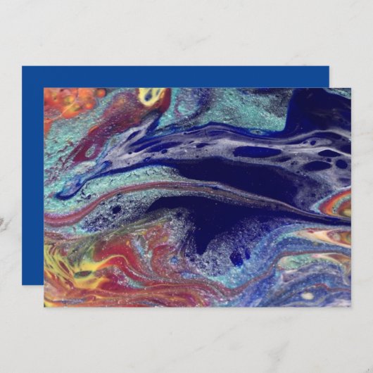 Paarse chaos kaart (Voorkant / Achterkant)