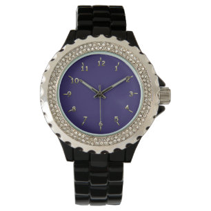 Paarse charme horloge