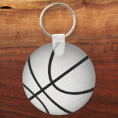 Paarse Cheap Basketbalteam cadeaus voor meisjes Sleutelhanger (Achterkant)