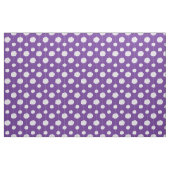 Paarse Cheerleader Pom Pom Pattern Stof (Fat Quarter)