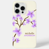 Paarse Cherry Blossingboom Case-Mate iPhone Case (Achterkant)