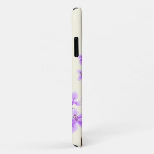 Paarse Cherry Blossingboom Case-Mate iPhone Case (Achterkant/rechts)