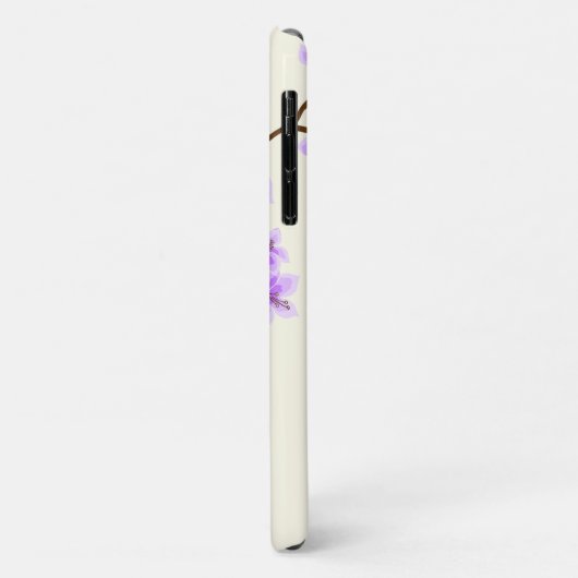 Paarse Cherry Blossingboom Case-Mate iPhone Case (Achterkant/links)