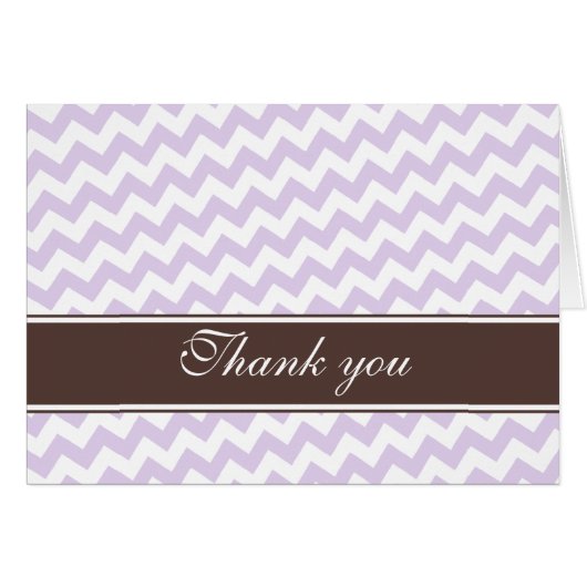Paarse Chevron Brown Stripe, naar maat, bedankt ka (Voorkant Horizontaal)