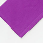 Paarse Chevron Figuur Skater Personalized Blanket Fleece Deken (Hoek)