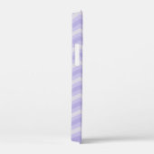 Paarse chevron gepatterde douanenaam Case-Mate iPhone case (Achterkant / Rechts)