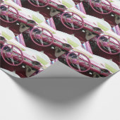 Paarse Chevy Bel Air Cadeaupapier (Hoek)