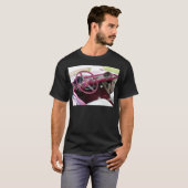 Paarse Chevy Bel Air T-shirt (Voorkant volledig)