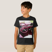 Paarse Chevy Bel Air T-shirt (Voorkant volledig)