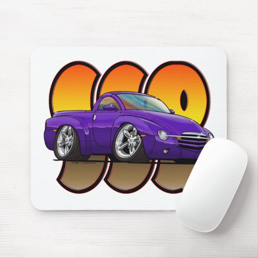 Paarse Chevy SSR Muismat (Met muis)