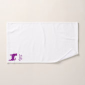 Paarse Chihuahua handdoekset Bad Handdoek (Handdoek)
