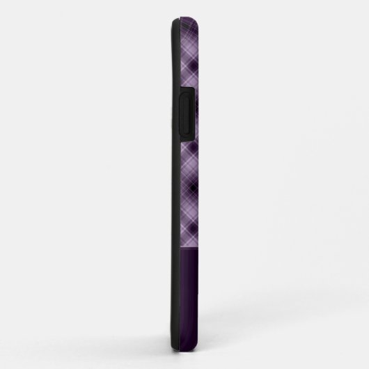 Paarse Chow Case-Mate iPhone Case (Achterkant/rechts)