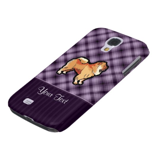 Paarse Chow Case-Mate Samsung Galaxy Hoesje (Onderkant)
