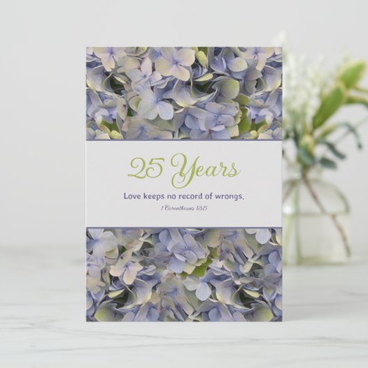 Paarse Christelijke Uitnodiging tot uitnodiging to (Staand voorkant)