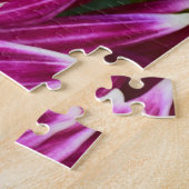 Paarse chrysanthemum - Bloem 16 x 20 Legpuzzel (Zijkant)