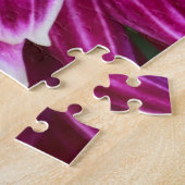 Paarse chrysanthemum - Bloem 20 x 20 Legpuzzel (Zijkant)