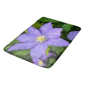 Paarse Clematis Badmat (Gekanteld)