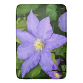 Paarse Clematis Badmat (Voorkant Verticaal)