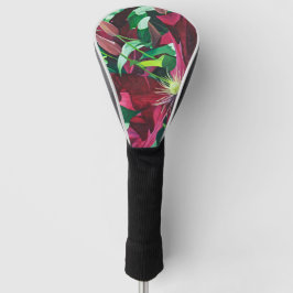 Paarse Clematis Floral Golfheadcover
