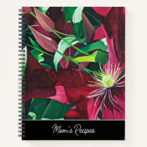 Paarse Clematis Floral