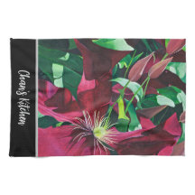 Paarse Clematis Floral