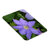 Paarse Clematis Gratitude Magneet (Rechterzijde)