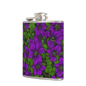 Paarse Clematis Heupfles (Links)