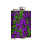 Paarse Clematis Heupfles (Rechts)