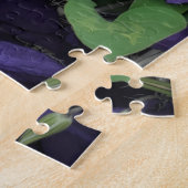 Paarse Clematis Legpuzzel (Zijkant)