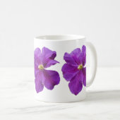 Paarse Clematis Mok (Voorkant rechts)